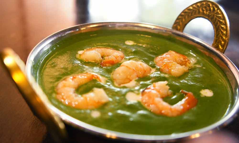 Prawn Palak